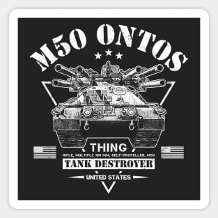 M50 Ontos "Thing" Tank Destroyer Magnet